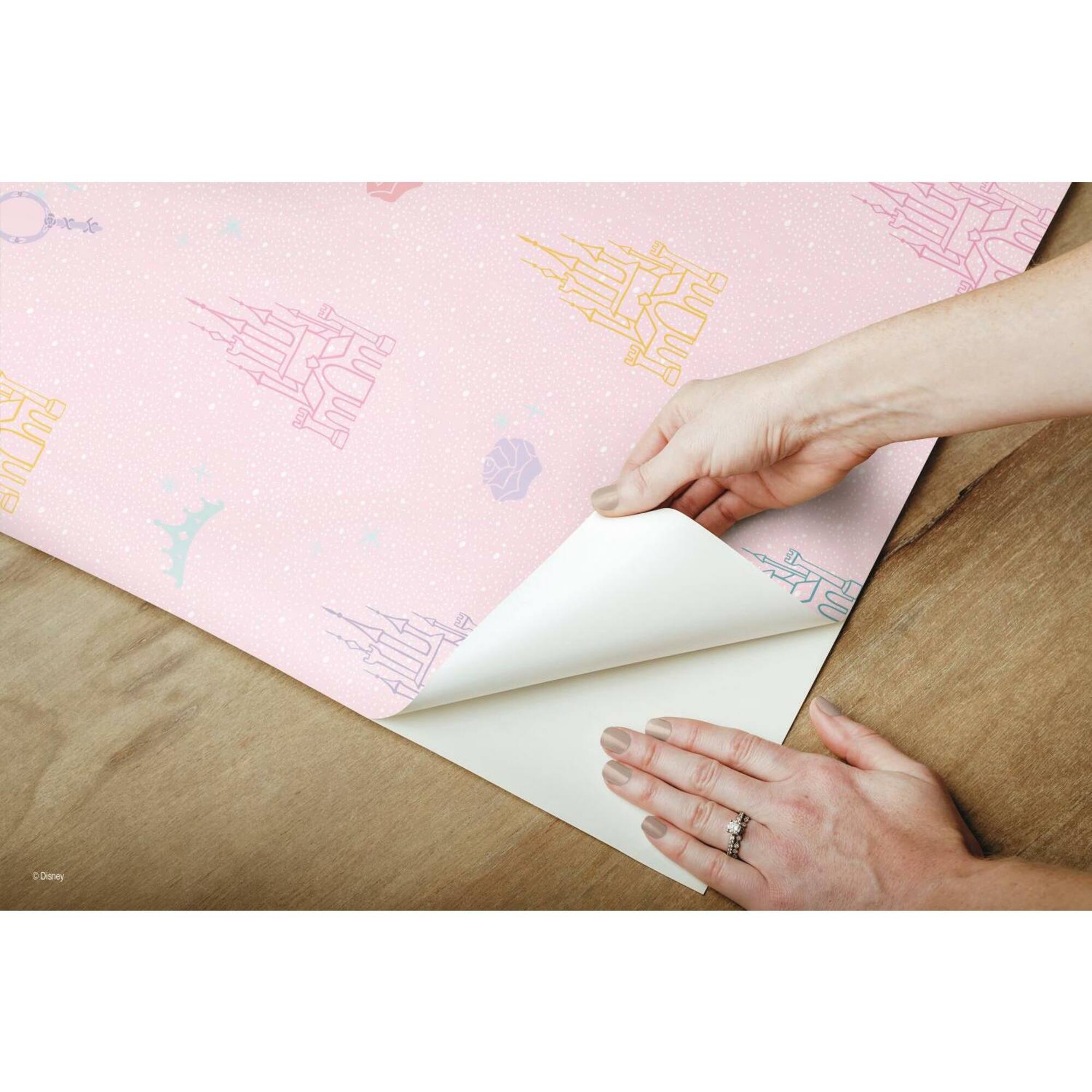 RoomMates Disney Princess Castle Peel & Stick Wallpaper